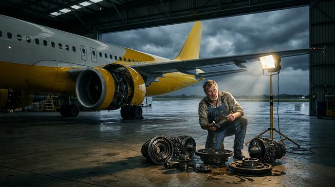 【即時新聞】精神航空(SAVE)機隊爆量拆解!雷神技術(RTX)引擎缺貨引發零件搶奪戰