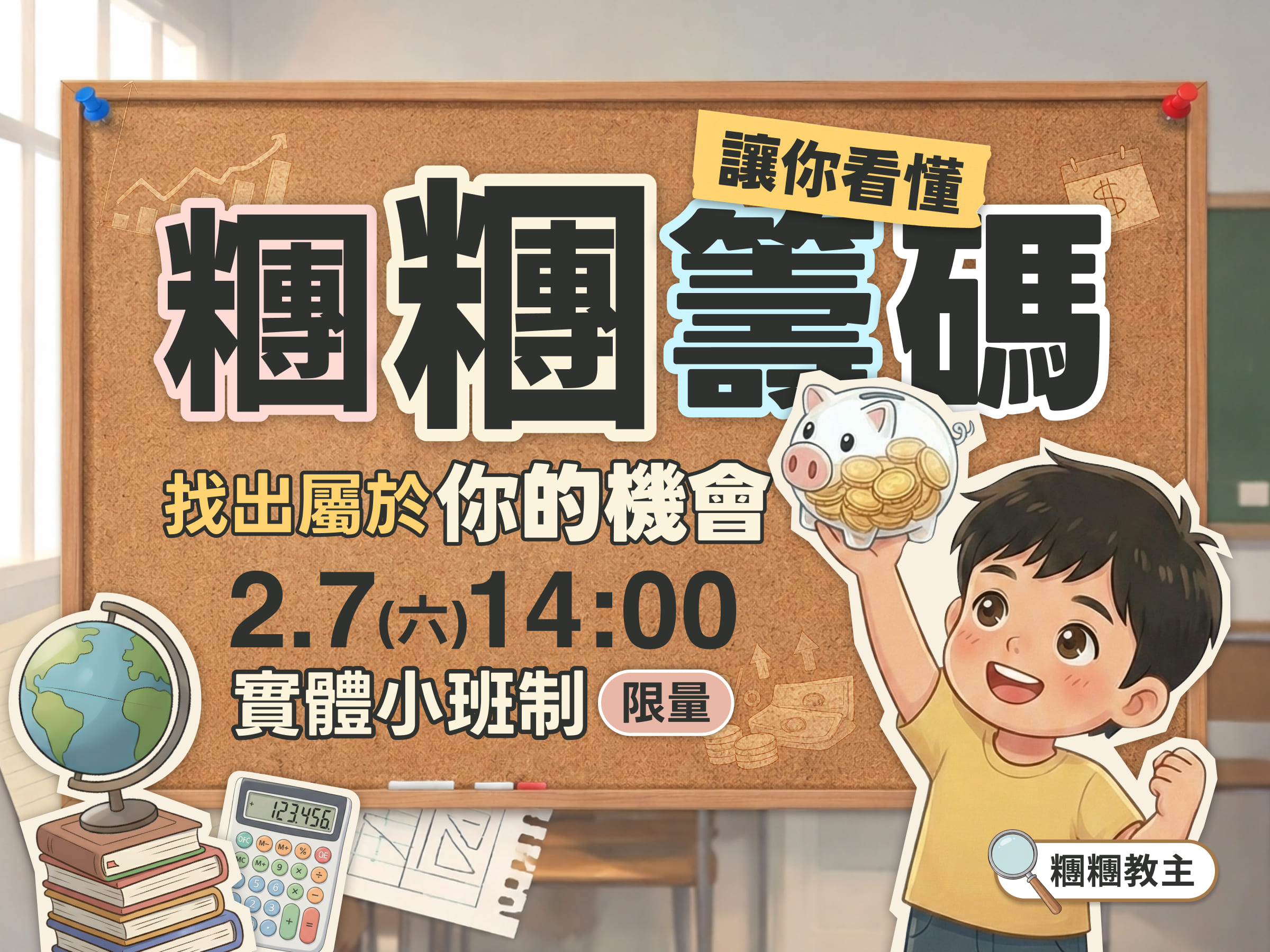 📍台北實體｜糰糰教主-讓你看得懂籌碼，找出屬於你的機會！