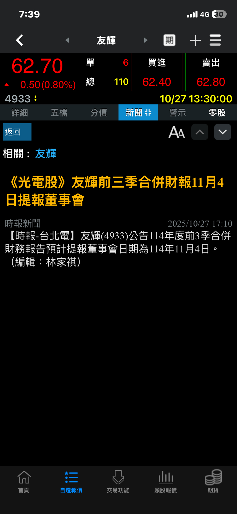 4933 友輝- 準備點火了嗎｜CMoney 股市爆料同學會