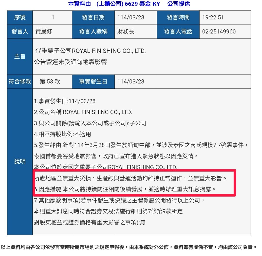 6629泰金-KY的討論圖片