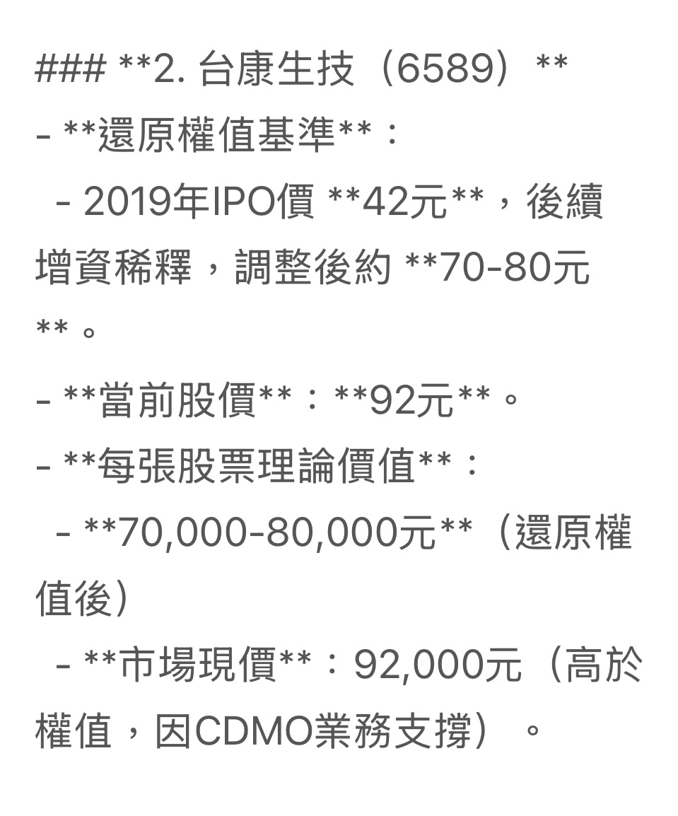 6589台康生技的討論圖片