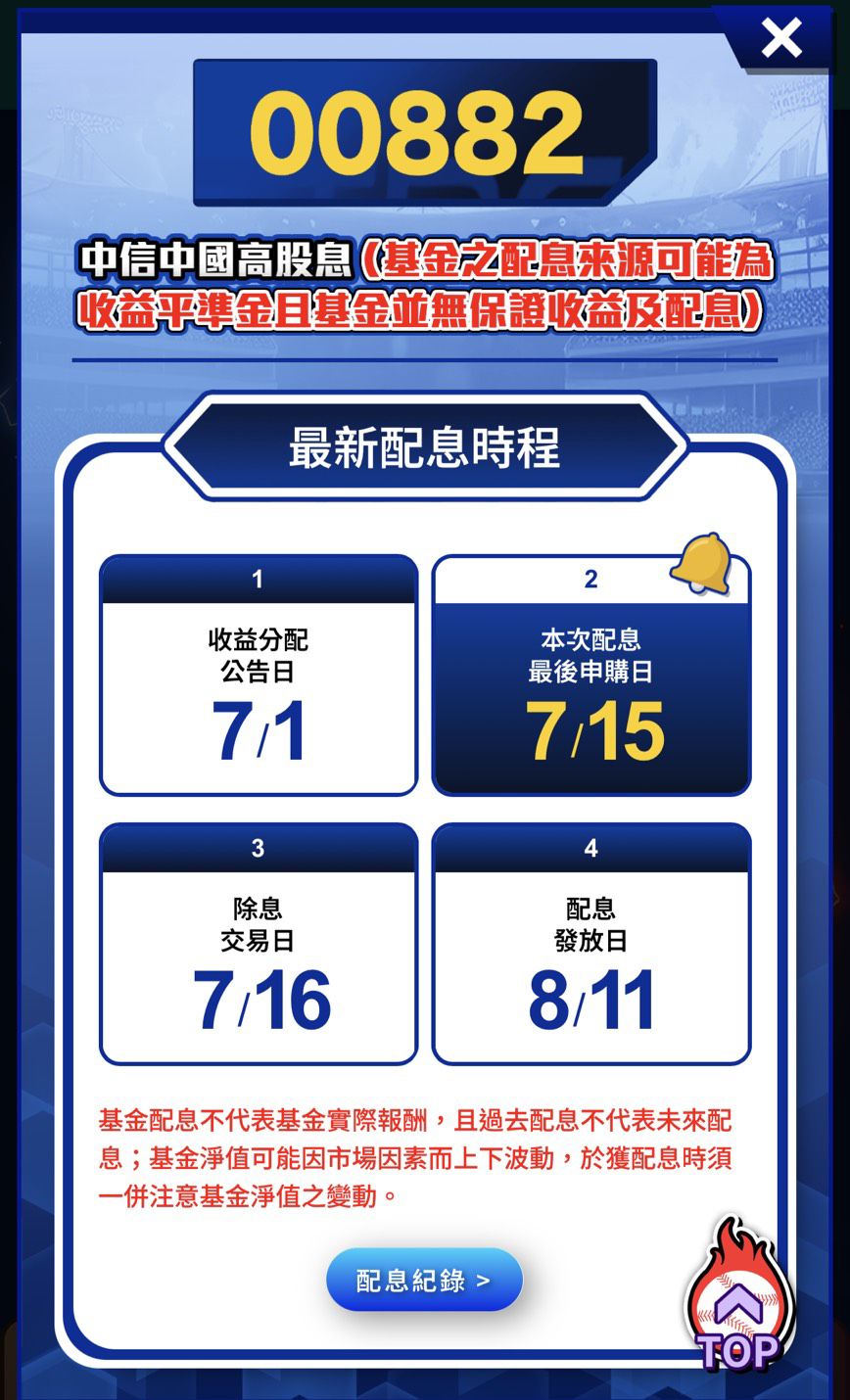 00882中信中國高股息的討論圖片