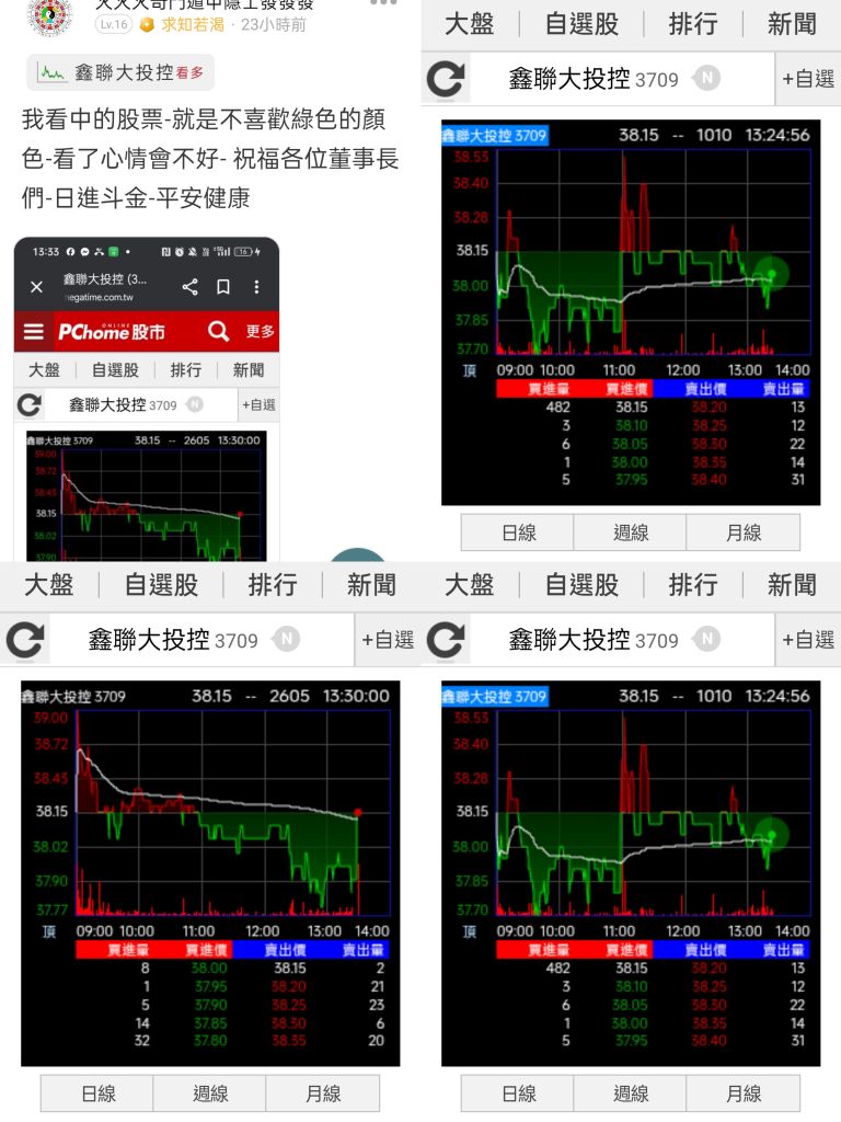 3709鑫聯大投控的討論圖片