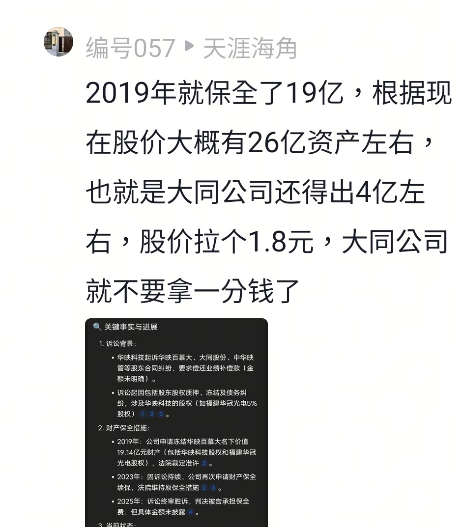 2371 大同- 感覺被耍了。因為早就被凍結資產，補股價價差。｜CMoney 股市爆料同學會