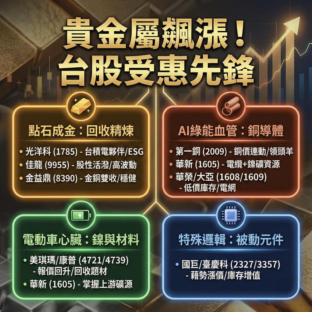 2009 第一銅- 🔥 原物料超級循環啟動！台股受惠股一次看懂🔥｜CMoney 股市爆料同學會