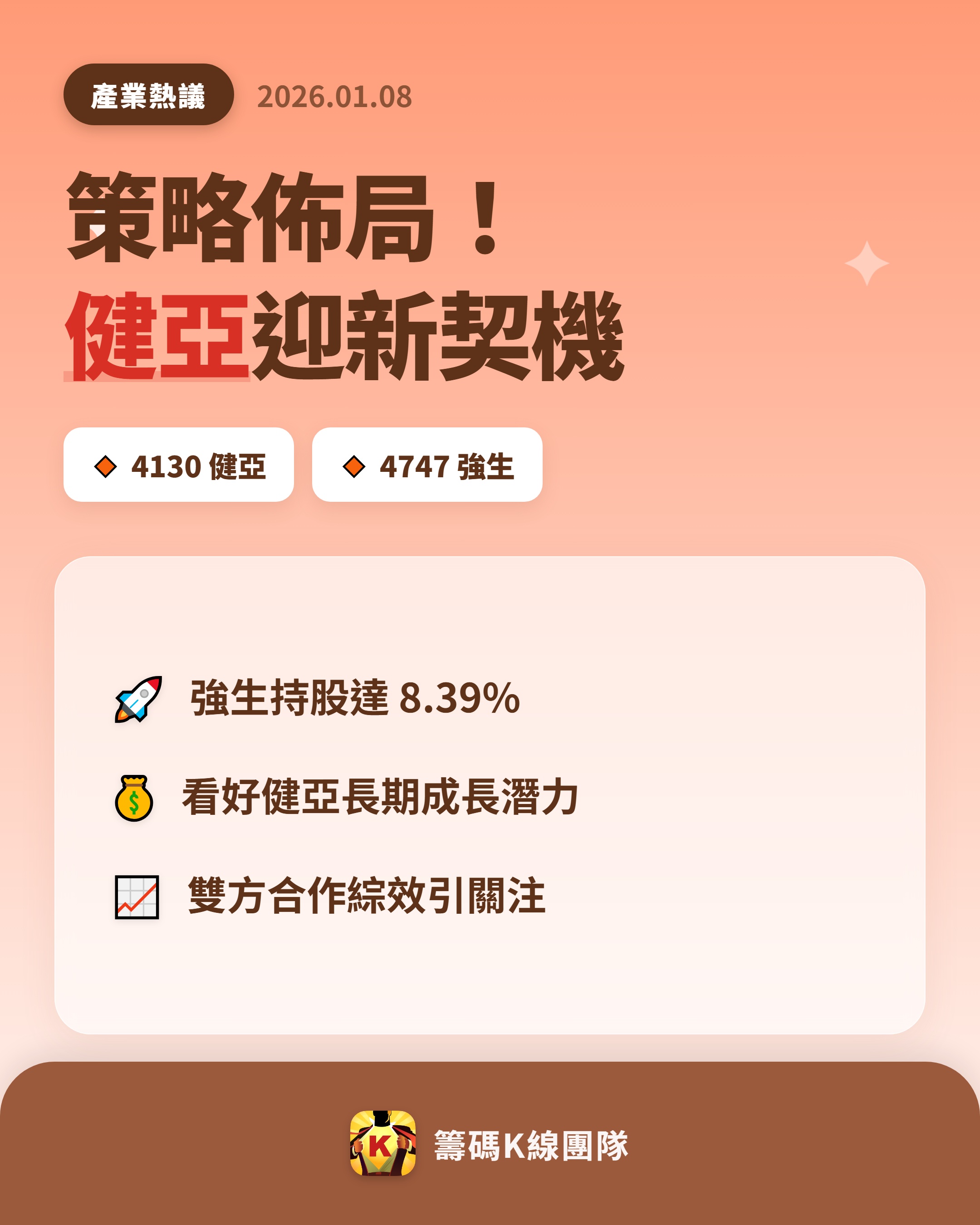 強生(4747) 今日股價、行情討論｜股市爆料同學會