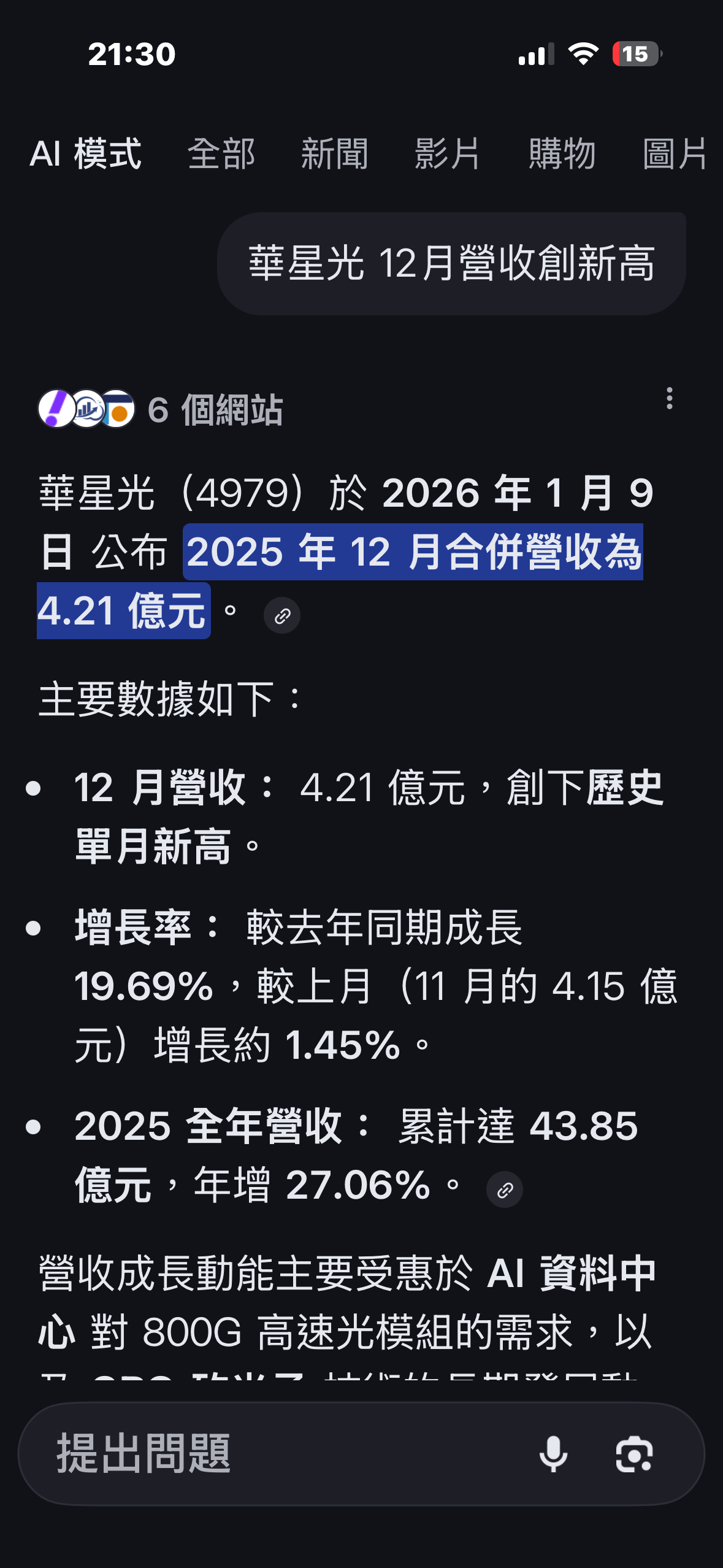 4979 華星光- 華星光營收又創歷史新高；大家有什麼看法？買進就對了❤️❤️❤...｜CMoney 股市爆料同學會