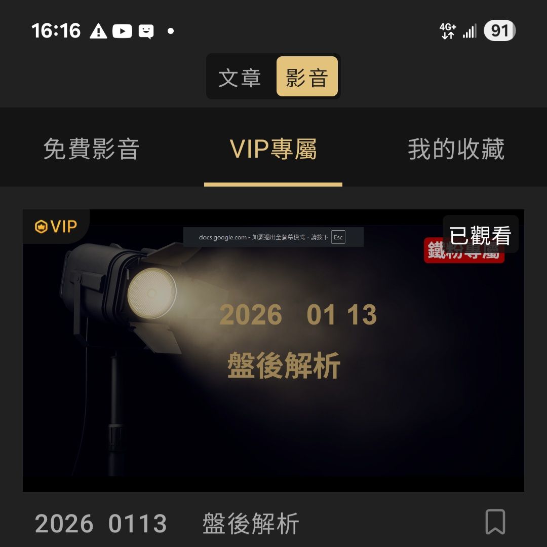 TWA00 加權指數- 今天的超灩視頻就是當沖要訣｜CMoney 股市爆料同學會