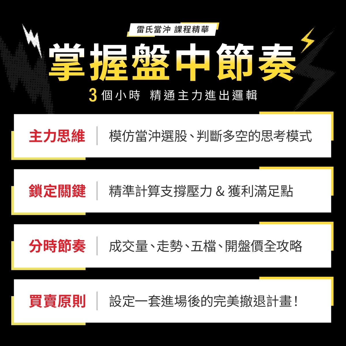當沖實戰教學🔥限時三天優惠🔥 交易能不能穩，關鍵是策略｜CMoney 股市爆料同學會