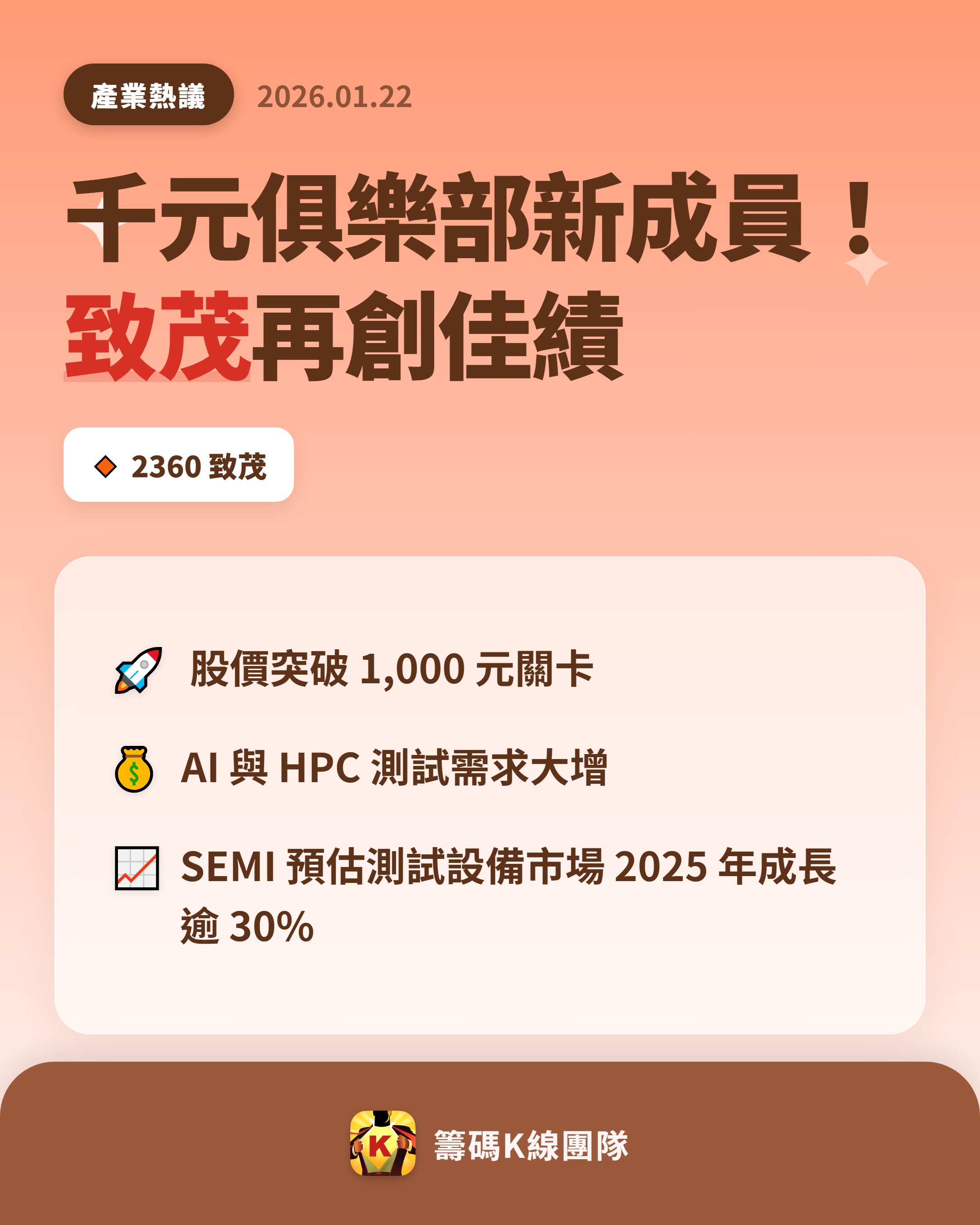 致茂(2360)千張大戶與散戶持股比例，持股籌碼集中度查詢｜股市爆料同學會