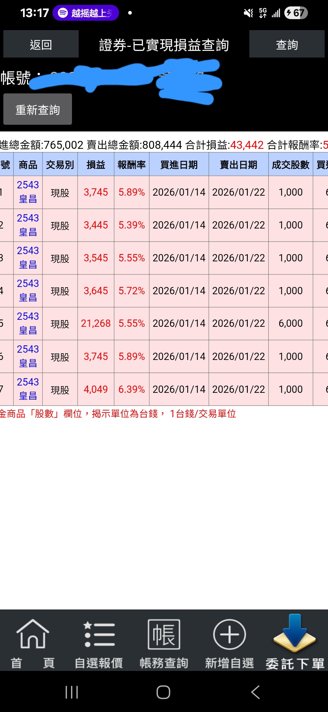 2543 皇昌- 我每天開盤前都掛漲等他耶可以過年了我賺一根漲停就好新...｜CMoney 股市爆料同學會