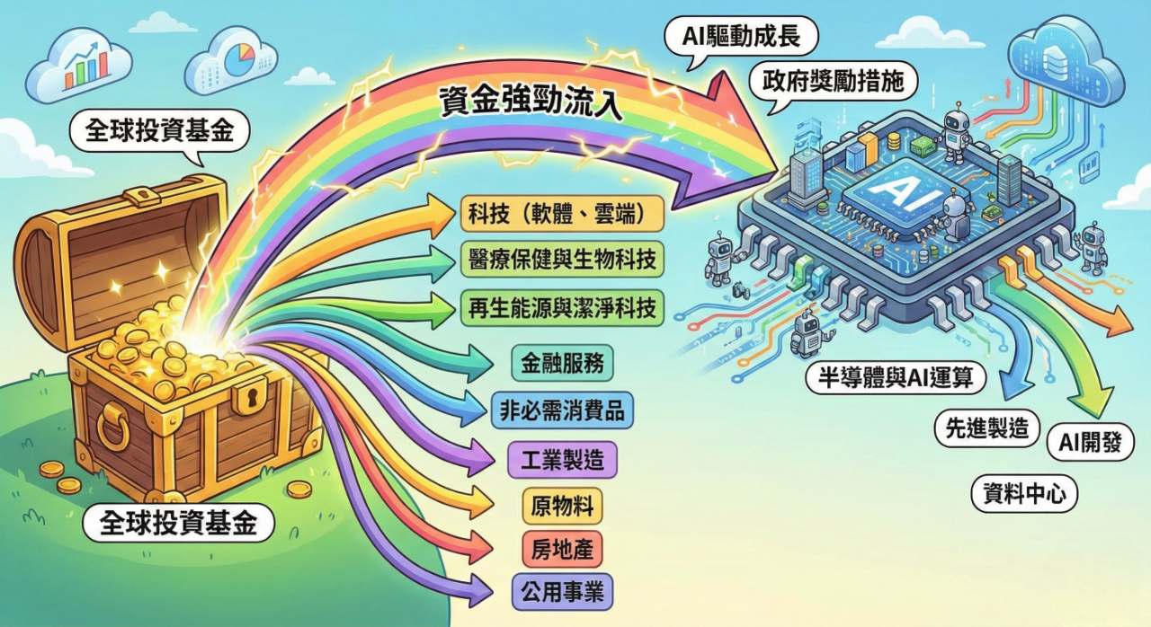 當前半導體與AI相關科技板塊流向｜CMoney 股市爆料同學會
