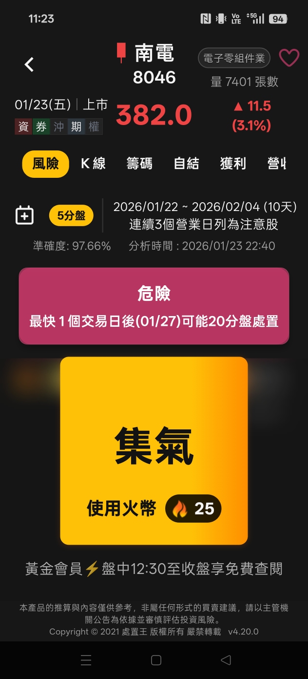 南電(8046)技術分析與K線圖(MA、KD、MACD)｜股市爆料同學會