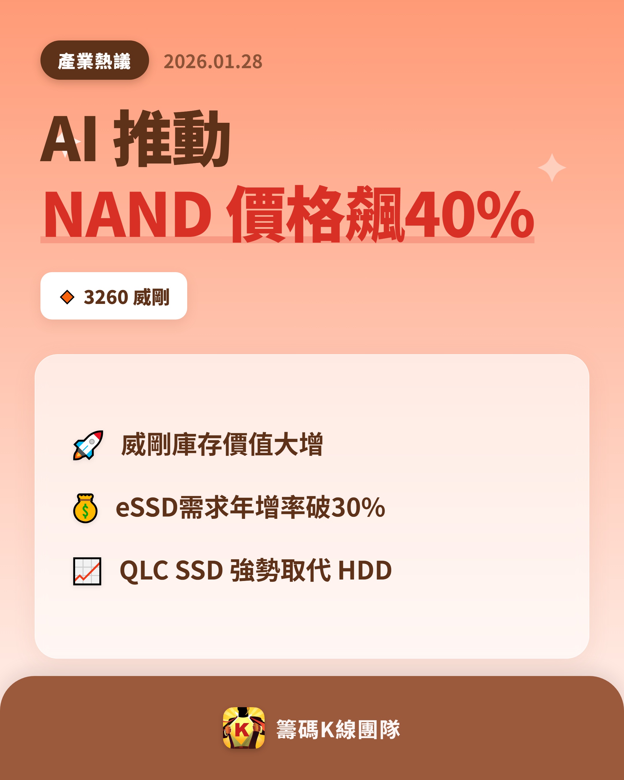 威剛(3260) 今日股價、行情討論｜股市爆料同學會