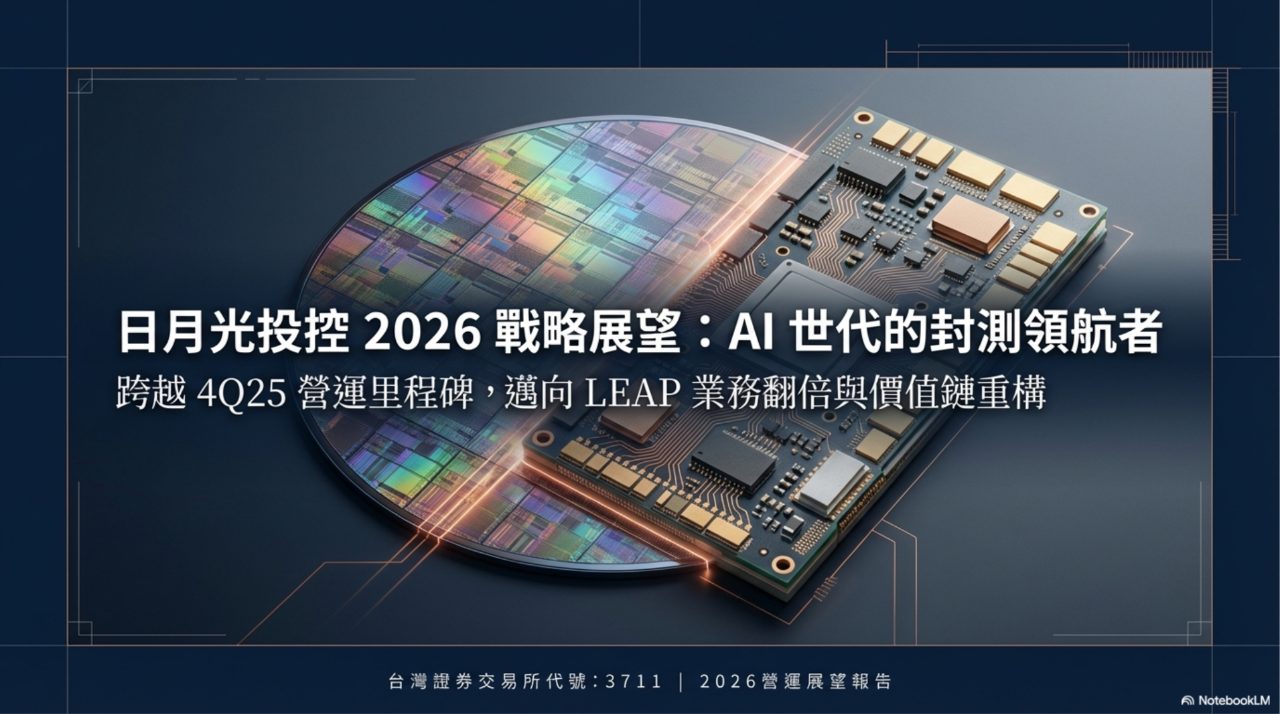 3711 日月光投控- 面板封裝與矽光子技術領航：日月光穩坐封測龍頭寶座｜CMoney 股市爆料同學會