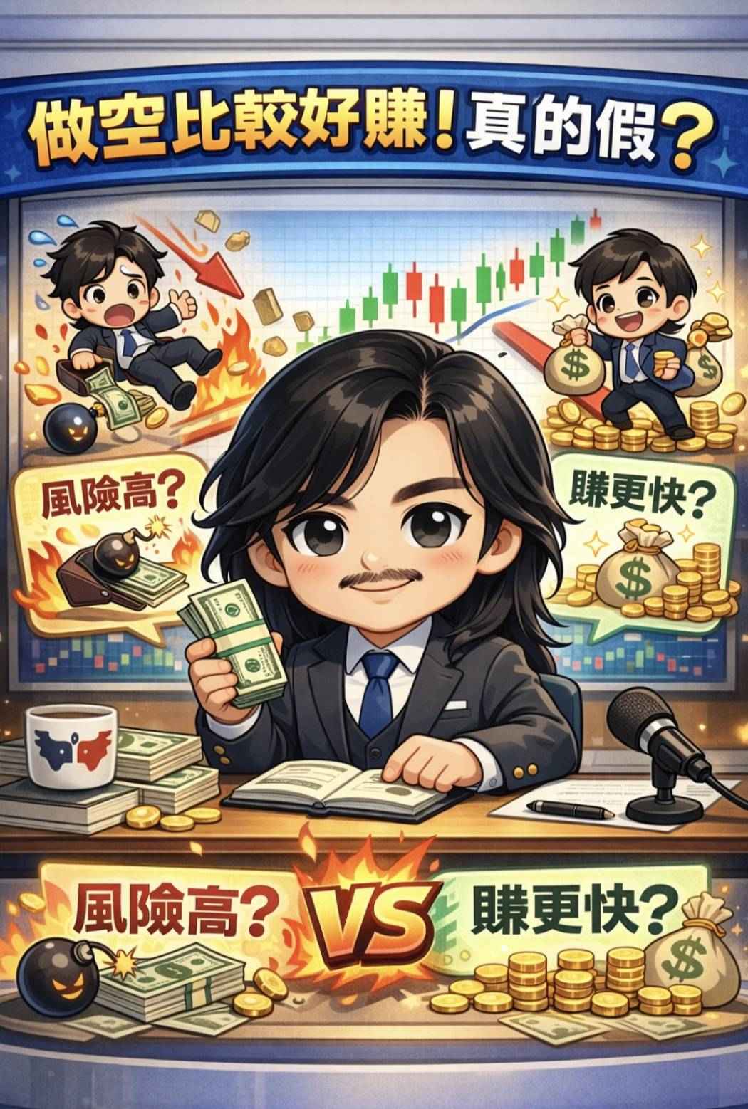 聽說「做空」比較好賺錢 2.0?到底真的假的?