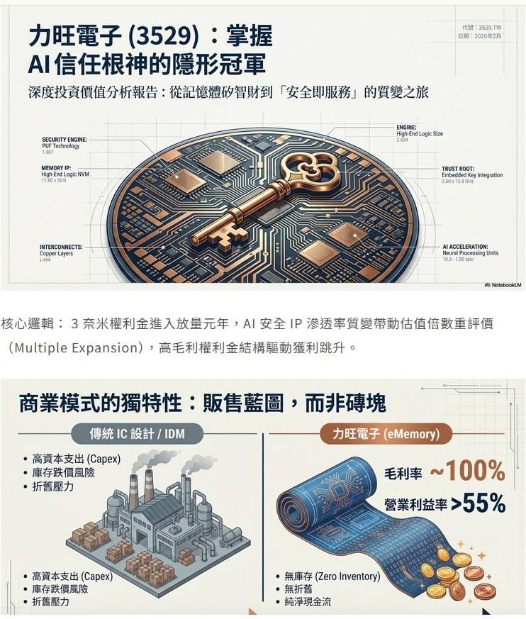 3529 力旺 - 力旺-2026 權利金爆發元年｜CMoney 股市爆料同學會
