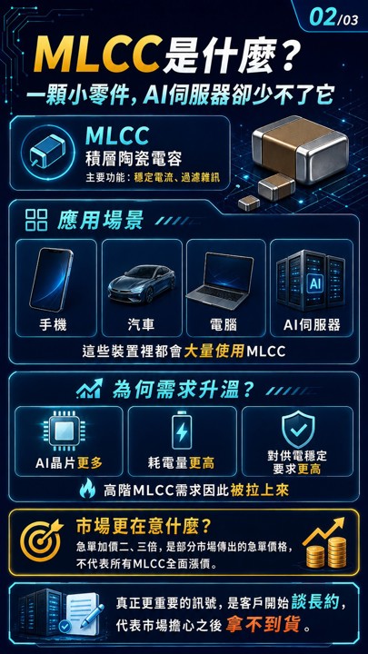 國巨只是第一棒？MLCC搶貨、長約全來了，被動元件整排點火！