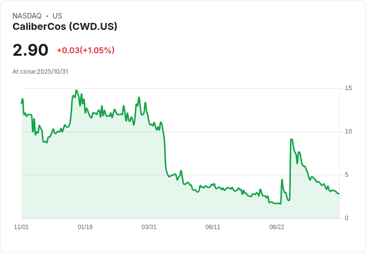 Caliber啟動債權人債轉股計畫 期待2026年實現盈利！