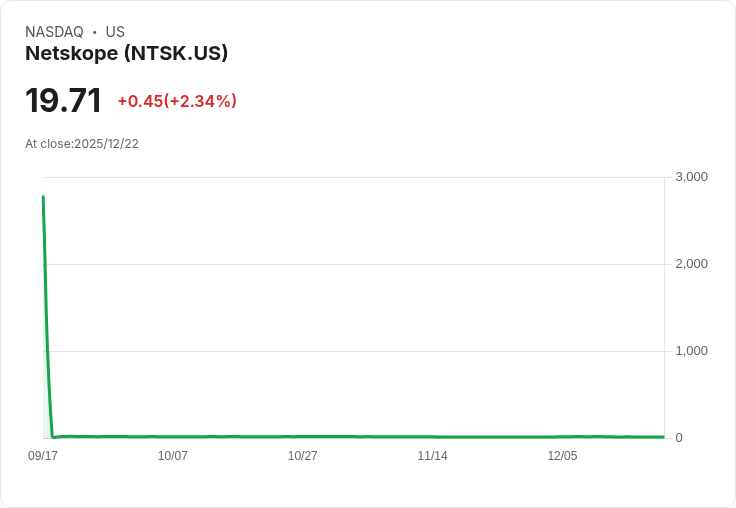 華爾街看好Netskope, Inc. (NTSK)，首季財報超預期引發熱議！