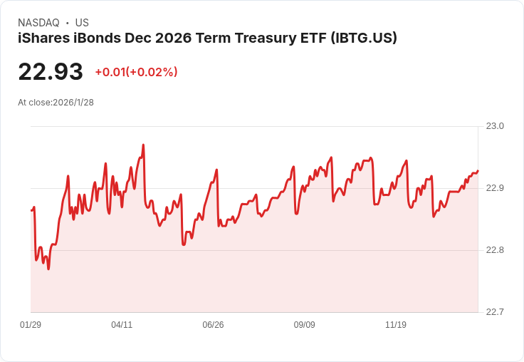 聰明投資!Trinity Wealth 購入22.3萬股 IBTG 債券 ETF 交易額達510萬美元