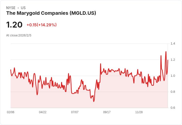 瑪莉金公司第二季財報出爐:每股盈餘虧損0.01美元,營收736萬美元