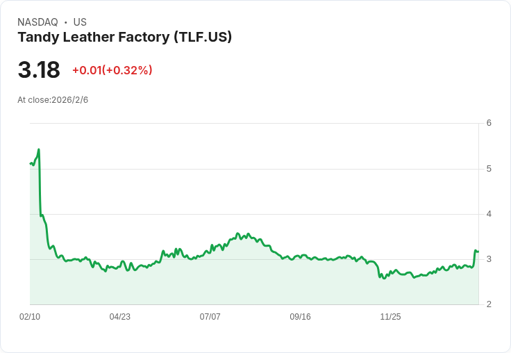 Tandy Leather Factory 宣佈每股 $0.75 特別股息，投資者歡欣鼓舞！