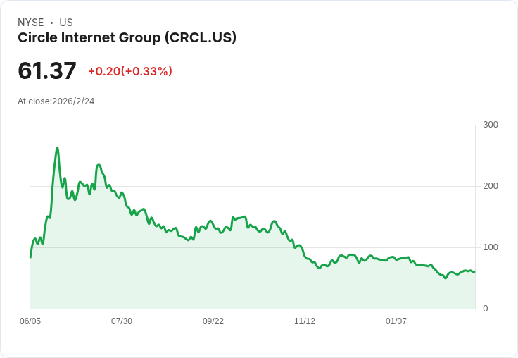 Circle Internet 財報亮眼！其他收入預測超越市場預期，USDC流通量飆升72％