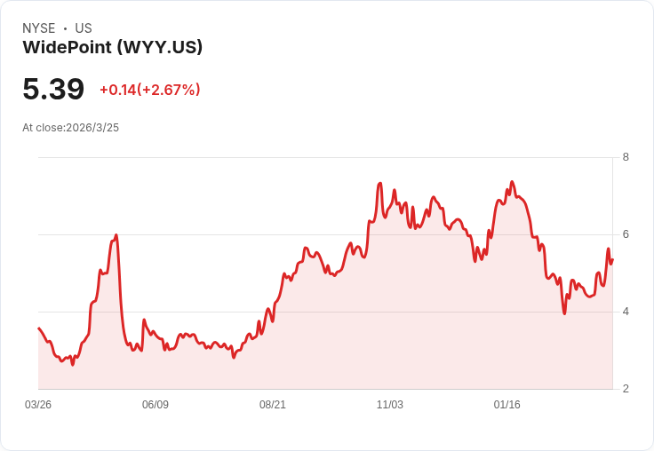 WidePoint Q4 財報亮點：DHS 合約延遲影響未來展望，收入增長持續