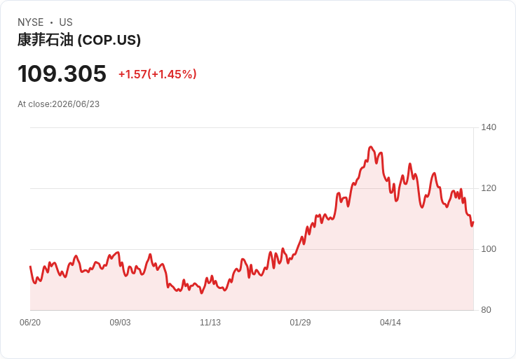 震撼！Phillips 66 榮登 S&P 500 能源股增長領導者！