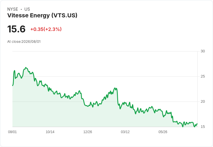 Vitesse Energy 盈餘報告前瞻：投資者該如何抉擇？