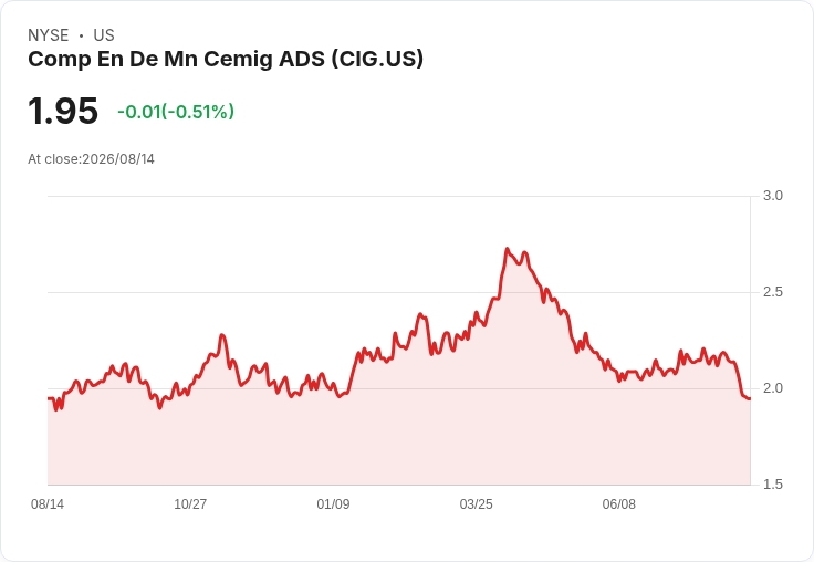 CEMIG第二季業績報告：營收增長但淨利下滑，未來展望何在？