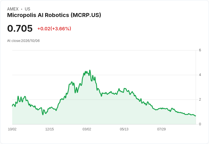 Micropolis AI Robotics 遭NYSE警告 2.2百萬美元股東權益短缺危機！