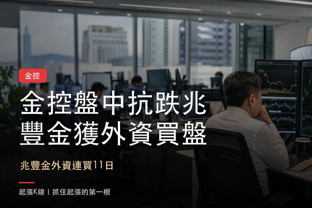 【盤中速報】金控股盤中相對抗跌、複委託題材助陣，後續該看哪些指標？