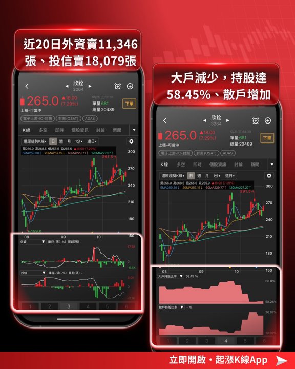欣銓籌碼指標