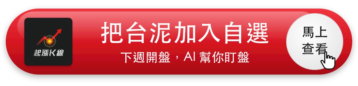【下週觀察】台泥創342日新高，「水泥龍頭」挑戰28.20元？