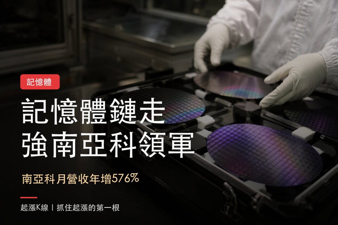 【今日盤後速報】馬斯克談機器人記憶體需求，台灣記憶體鏈走強：誰有營收支撐