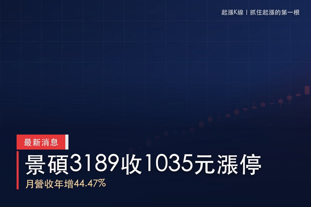 【最新消息】ABF載板需求升溫，「覆晶載板廠」收1035元漲停！