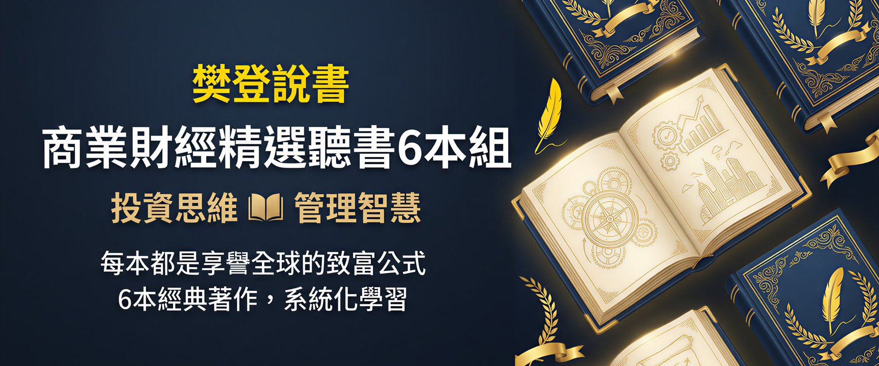 20251226_樊登說書_6部財富聖經限時44折