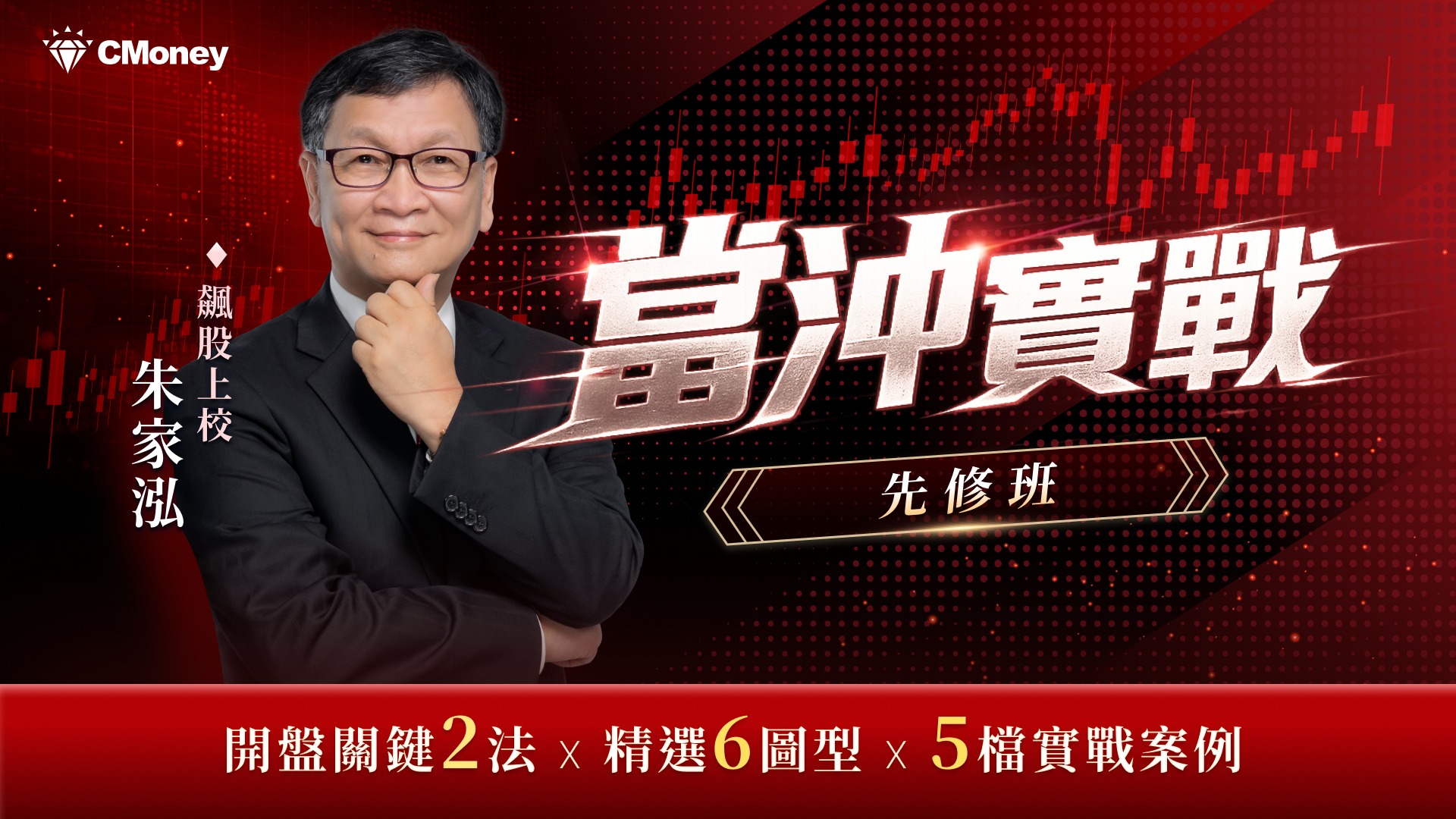 朱家泓 當沖實戰先修班：4.5 小時打造順勢操盤 SOP！