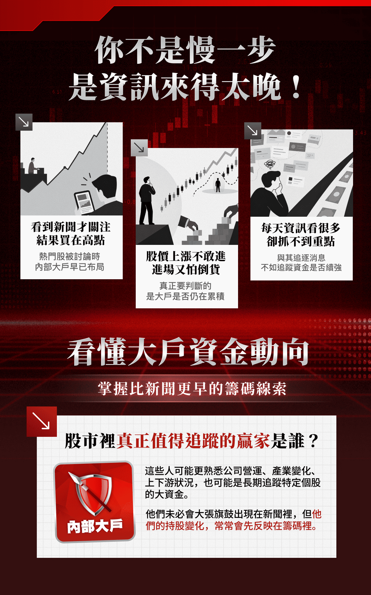老簡【內部大戶】APP|洞悉三大法人與主力籌碼,領先市場找黑馬!