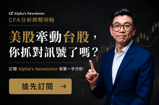 美股震盪牽動台股，跟著蔡明翰搶先布局下一波！